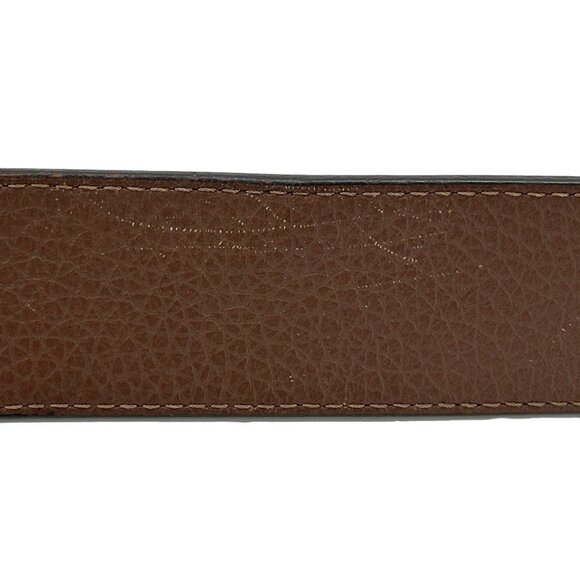 LOUIS VUITTON Brown Leather Belt - Picture 7 of 11